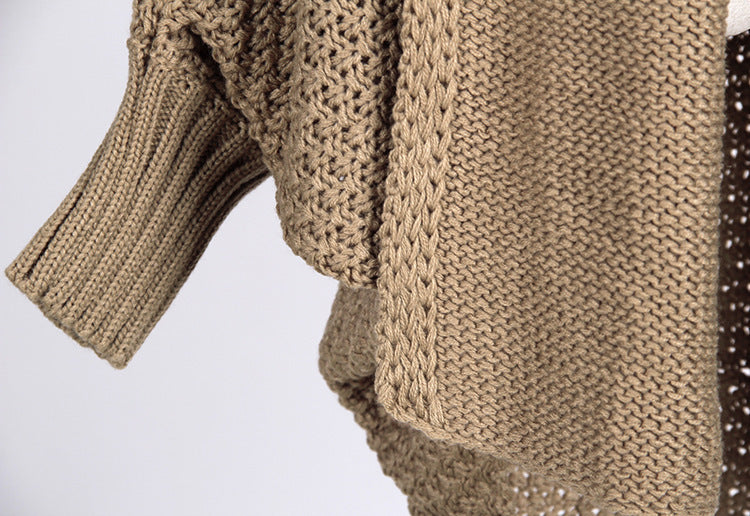 Pull Manches chauve‑souris oversize & encolure bateau