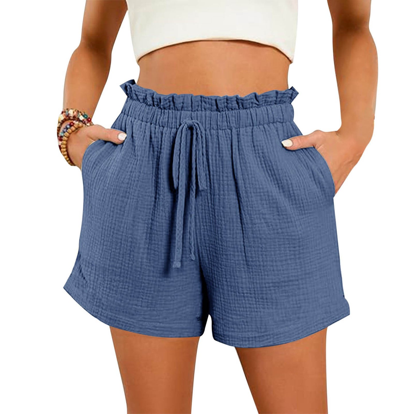 Short d’été en coton