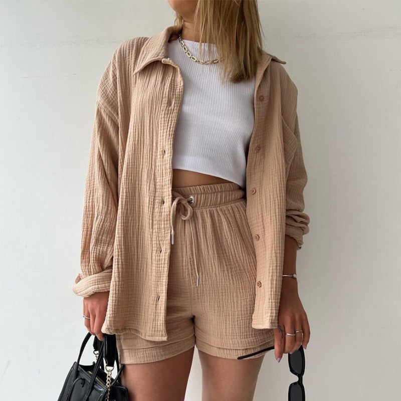 Ensemble chambray femme