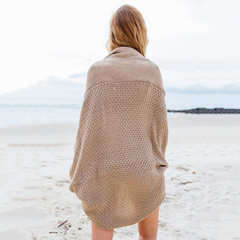Pull Manches chauve‑souris oversize & encolure bateau