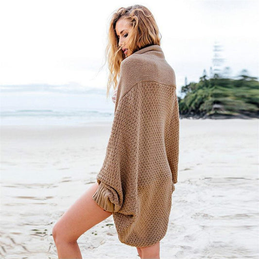 Pull Manches chauve‑souris oversize & encolure bateau