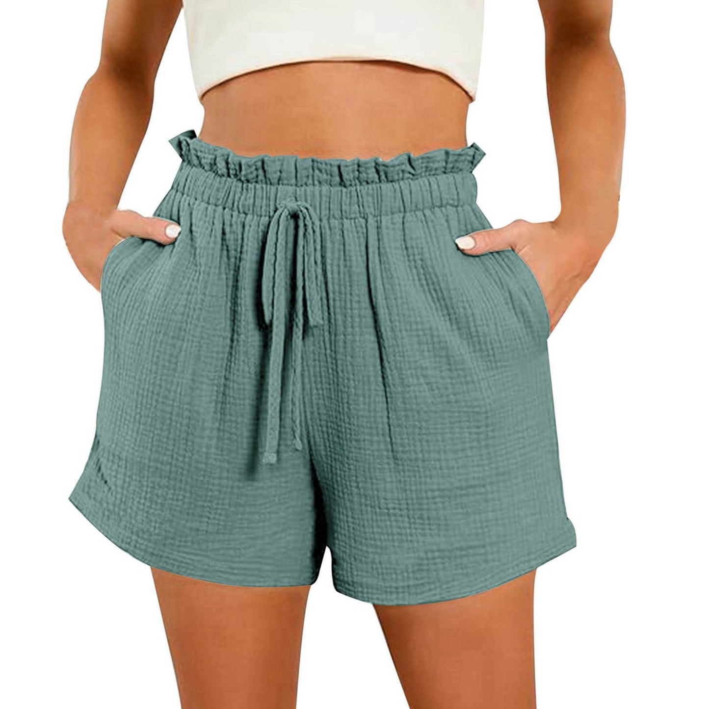 Short d’été en coton